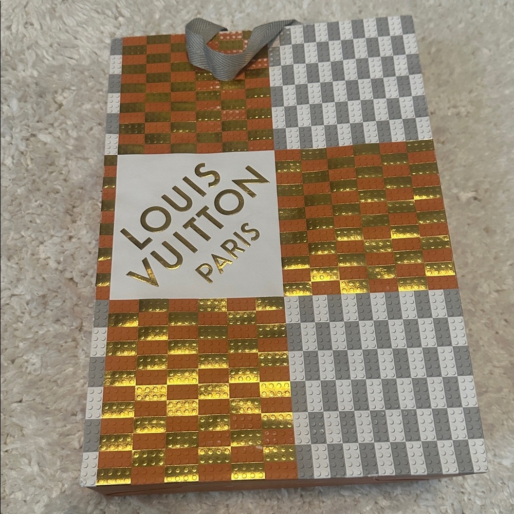 Louis Vuitton limited edition shopping bag Lego Christmas 🎅🏻